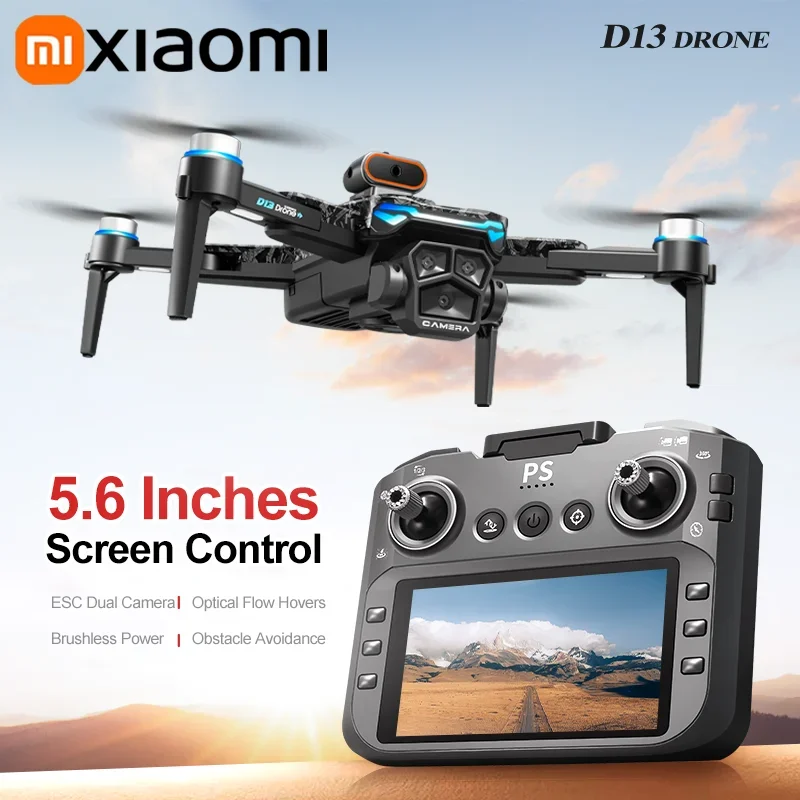 Xiaomi a14 pro max gps sem escova 8k câmera tripla hd fluxo óptico inteligente evitar obstáculos dobrável quadcopter rc drone