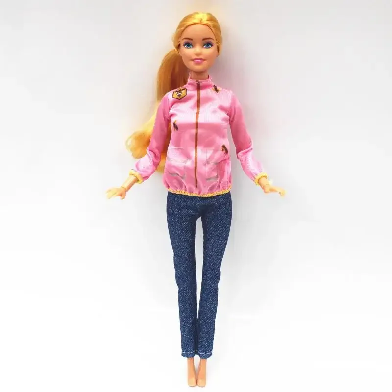 

Кукла 30 см, полный комплект с одеждой, топом и брюками, аксессуары для кукол 1/6, игрушка для детей, подарок для девочек