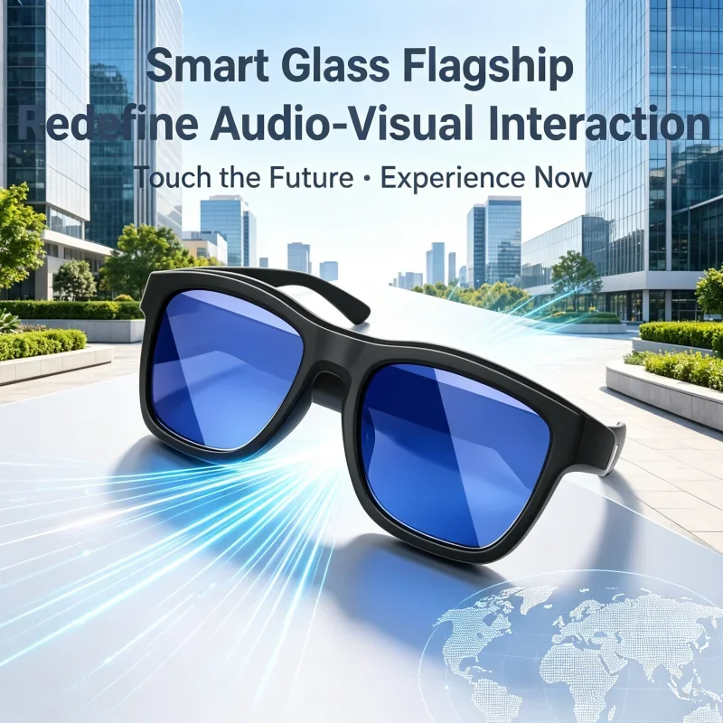 

AI Intelligent Translation HD Call Trendy Bluetooth Touch Dimming Glasses AI Smart Glasses Multifunction Electrochromic Glasses