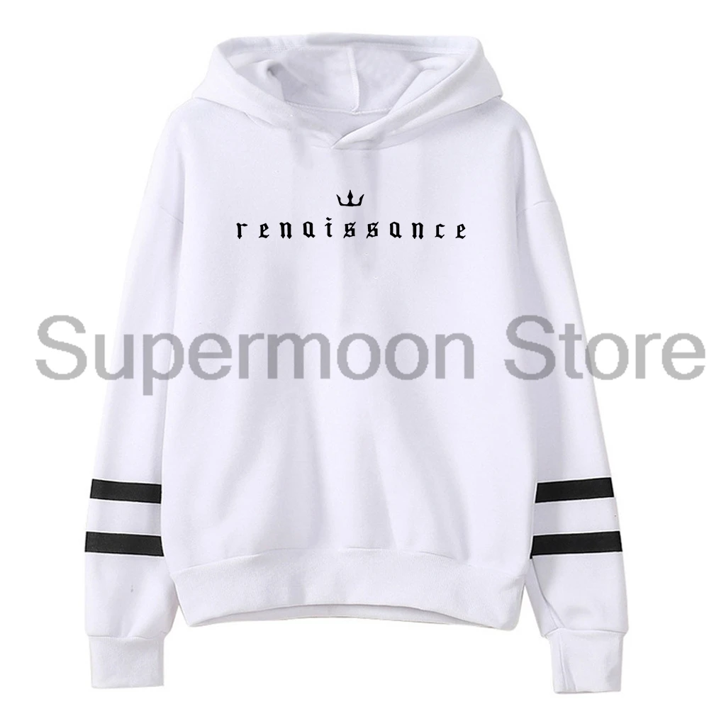 Apashe Renaissance Hoodie Unisex Pocketless Parallel Bars Sleeve Streetwear Women Men Hooded Sweatshirt Hip Hop Clothes