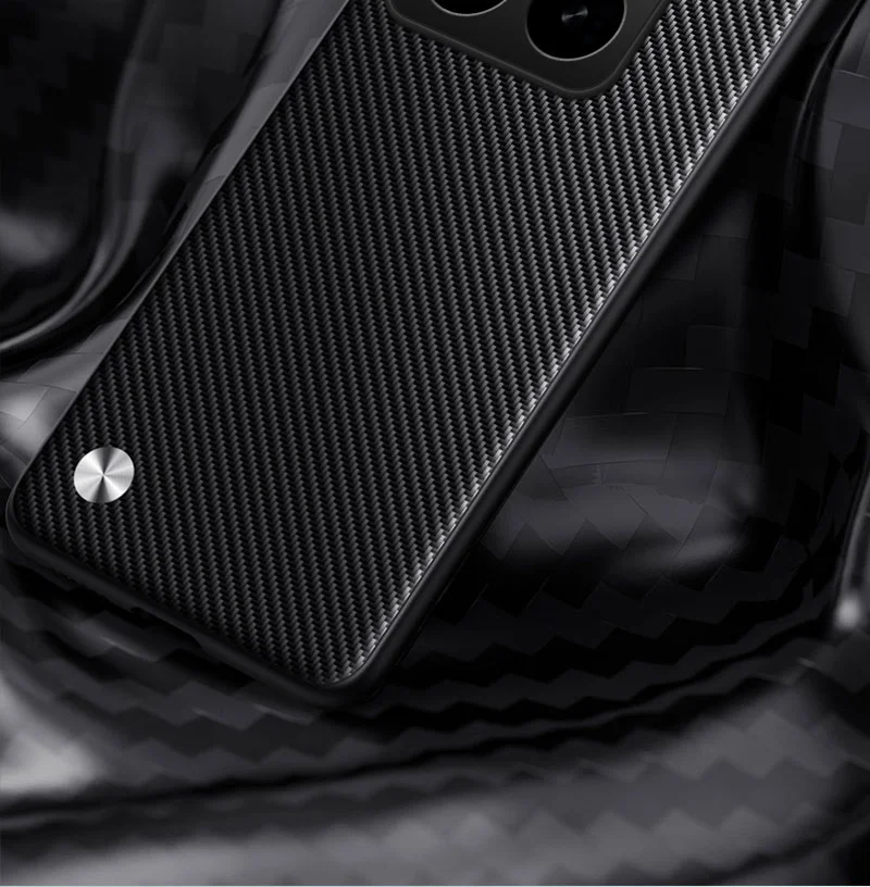 Fashionable Carbon Fiber Texture PU Leather Phone Case for Xiaomi 17T 17TPro 15T 15TPro 14T Pro Annular Magnetic Support Shell view 3