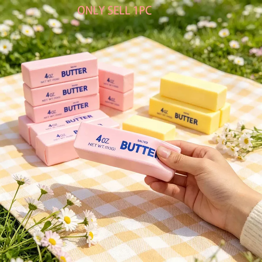 2026 New 1pcs 14cm Soft Slow-Rebound Butter Stick, Realistic Stress Relief Toy, Fidget Gift, Figurine & Miniature