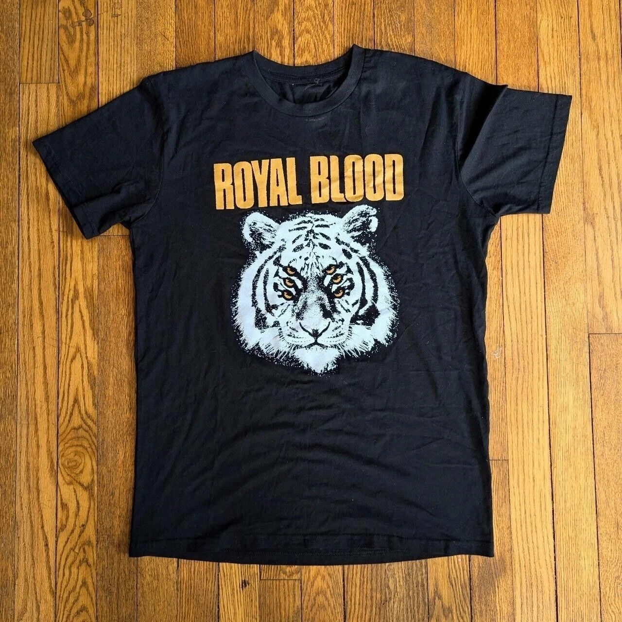 Royal Blood 2023 North American Tour Unisex Pure Cotton T-shirt Perfect Gift for Fans Casual Printed Pattern Retro T-shirt
