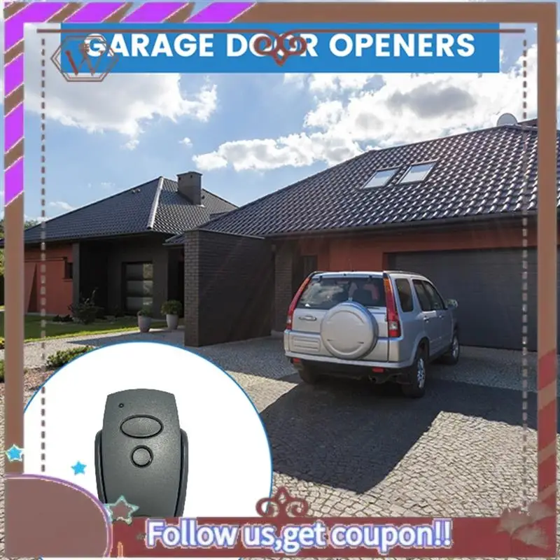 ABBG-Garage Door Opener Remote Control 868Mhz For Marantec Digital D302 D304 D313 D323- Copy Function Included B