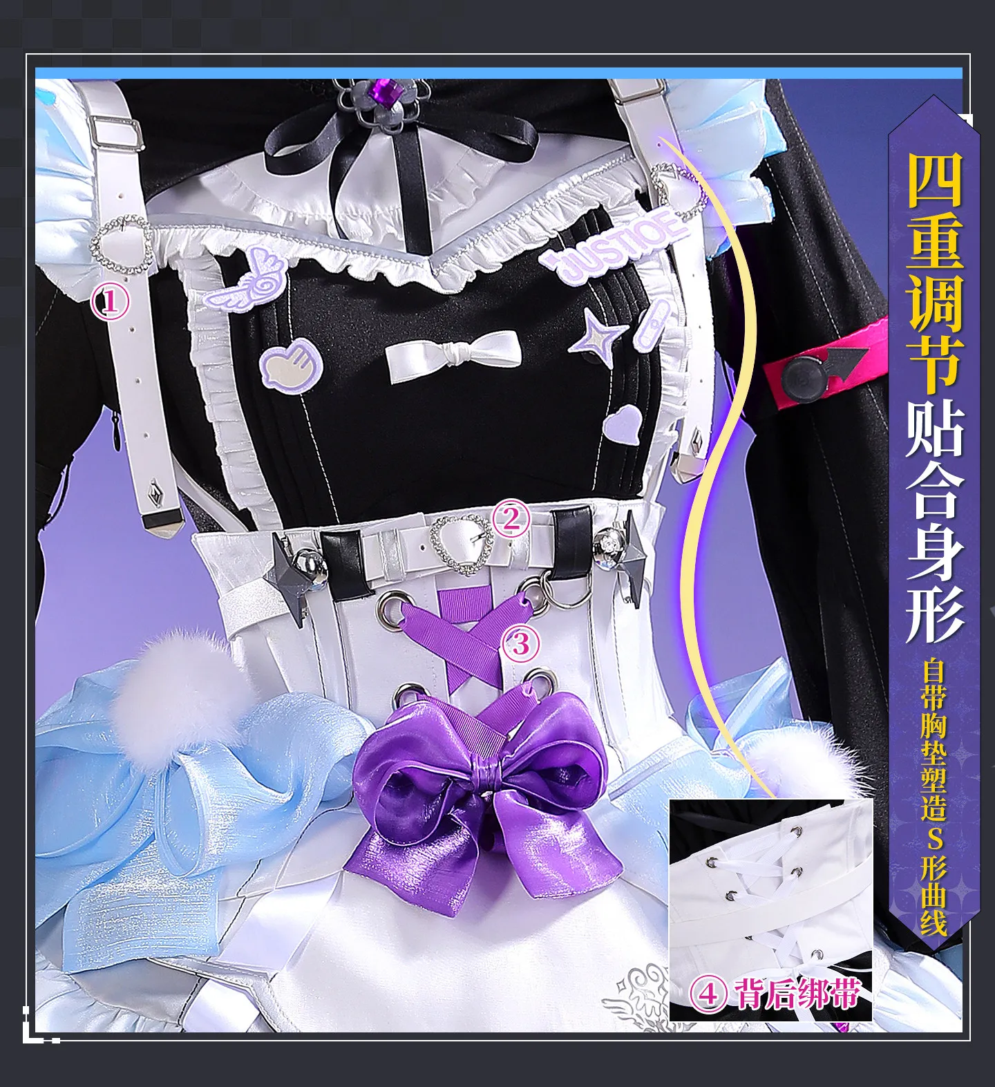 

Anime Vtuber Nijisanji Enna Alouette New Clothes Game Suit Elegant Dress Uniform Cosplay Costume Halloween Party Outfit Women