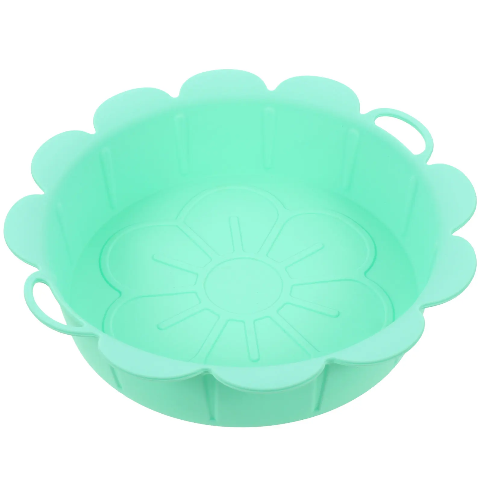 Silicone Air Fryer Basket Multi-Function Non-Stick Heat-Resistant Washable Reusable Kitchen Silicone Pot Home
