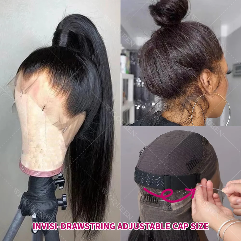 ترقية فائقة المجهزة العظام مستقيم 360 الدانتيل الباروكات الأمامية مع الرباط 200% Skinlike ريال كامل HD اليدوية خصلات الشعر المستعار الإنسان #3