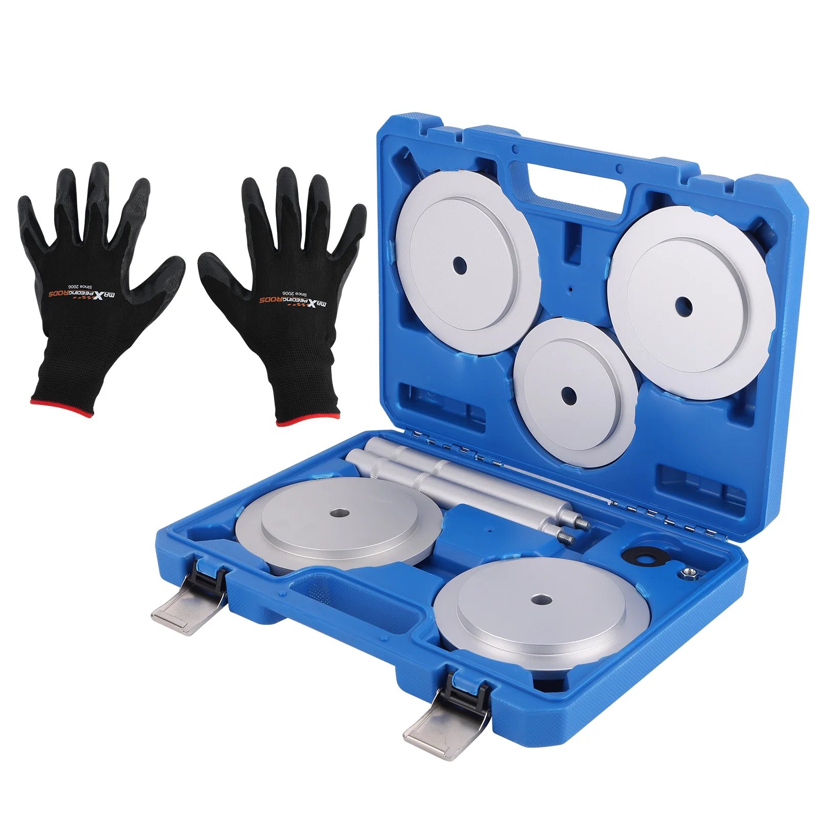 

Truck Hub Seal Installer Kit, Heavy Duty Seal Drivers Set for Class 7 8 Trucks