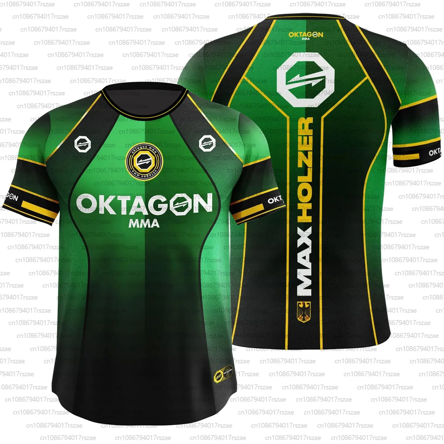 

Футболка-джерси унисекс с принтом для фанатов единоборств, летняя коллекция 2026, дышащая, с круглым вырезом, с коротким рукавом, повседневная