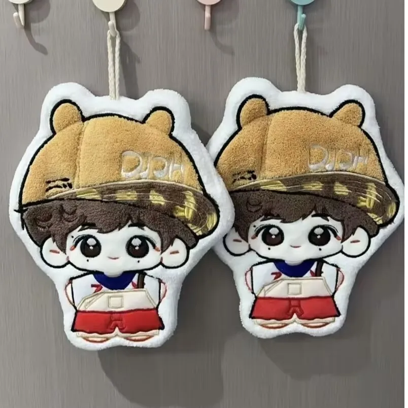 جديد Ziyu، منديل كرتوني لطيف سميك ماص للماء للمطبخ سريع الجفاف قماش للأطفال لأفضل الأصدقاء والأصدقاء