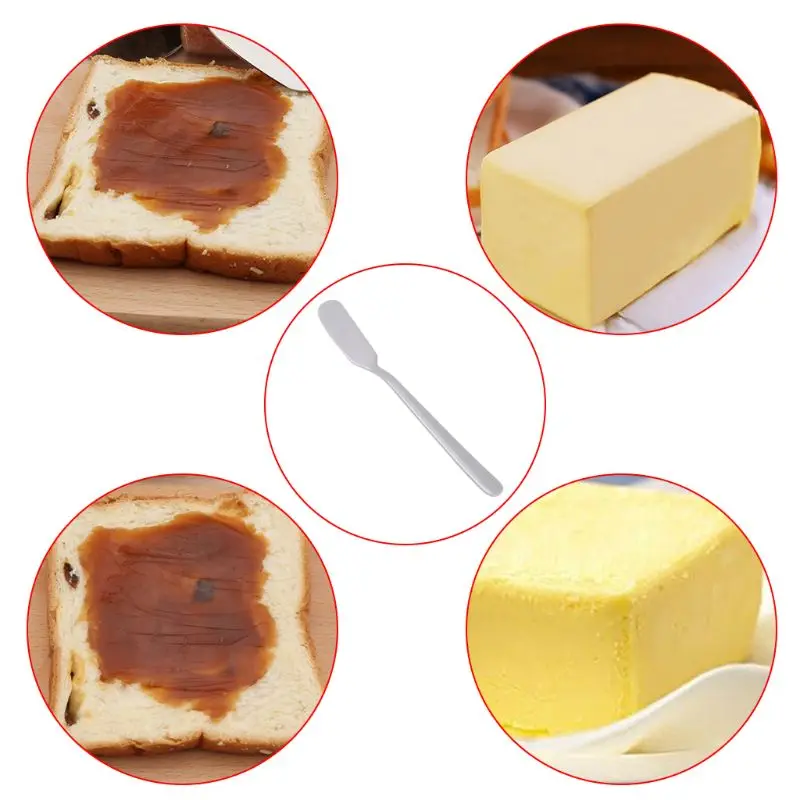 Fashion 15cm Stainless Steel Butter Spreading Knife Bread Toast Cake Spreader