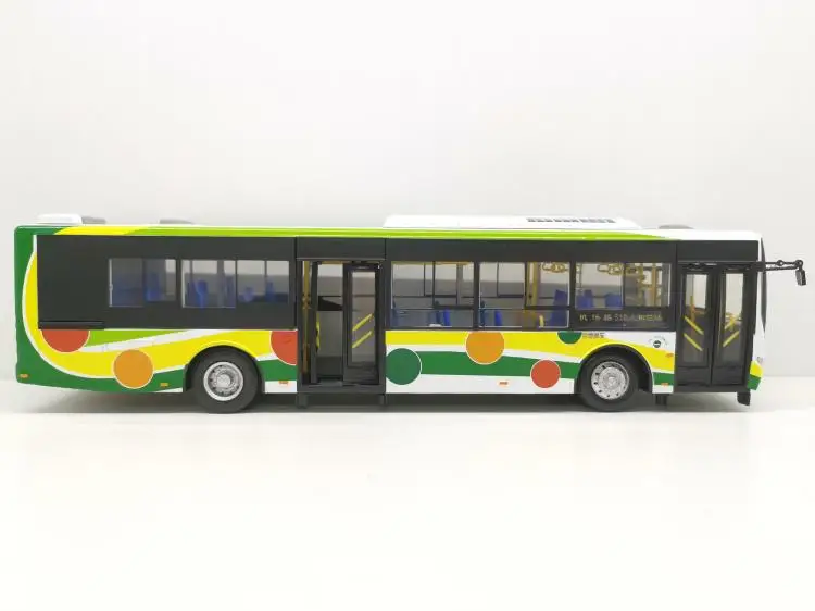 1:42 Bus Model Guangzhou first bus 510 hybrid model