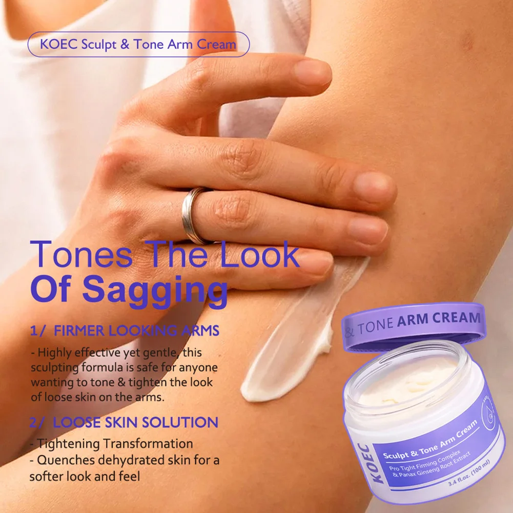 100g Firming Creams,Sculpt Tones Arm Cream Crepey Skin Repair Treatments Creams,Crepey Skin Repair Treatments Cream