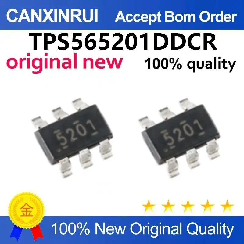 （5pcs-100pcs)Brand new original patch TPS565201DDCR package SOT-23-6 synchronous voltage regulator chip