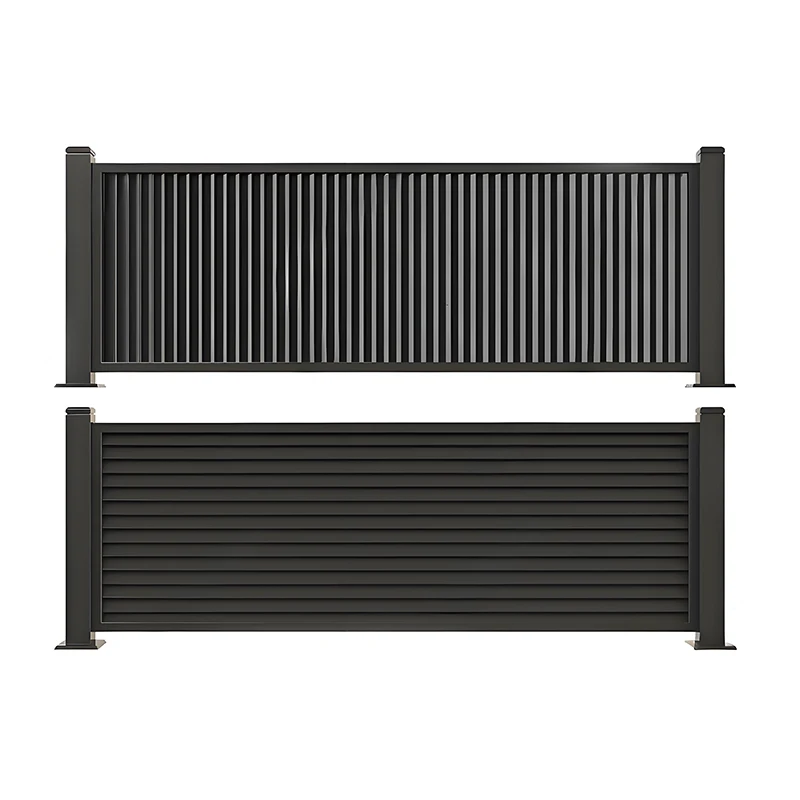 التخصيص الحديثة حديقة الخصوصية لوحات سبائك الألومنيوم لوحات مقاومة للماء قضبان الألومنيوم النمط المعاصر #4