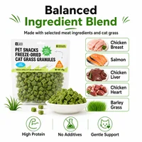 Freeze Dried Cat Treats with Catnip – Chicken Breast Cookies & Catnip Bites for Cat Training Rewards and Daily Snacks 4