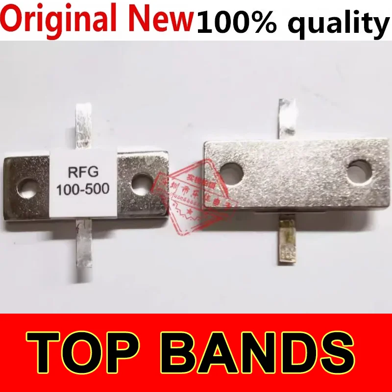 1pcs/lot New Original RF Resistors RFG100-500 RFG 100-500 RFP500-100 500 watts 100 Ohms 500W 100R dummy load resistor Double PIN