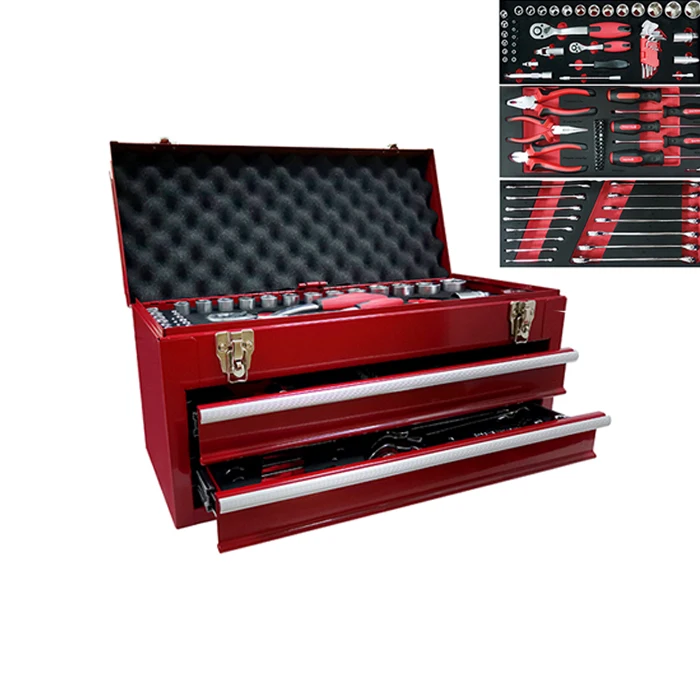 Complete Mechanic Auto Repair Tool Set Full Automotive Car Panel Removal Open Pry Tools Kit Hand-Power Source Set