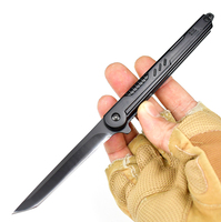 New slim M390 Japanese Outdoor self defense 440c steel fruit knife hiking camping portable folding novelty blade pocket knife