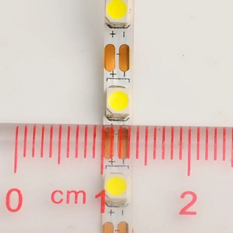 Width 3mm soft light strip narrow LED patch 3V volt arbitrary cut single light strip model sand table  building warm light fire