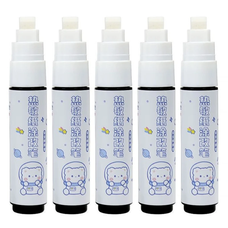 ปากกาลบคำผิด K1AA ปากกาลบคำผิดกระดาษความร้อนสำหรับการแก้ไขความเป็นส่วนตัว ข้อมูลระบุตัวตน ที่อยู่จัดส่ง