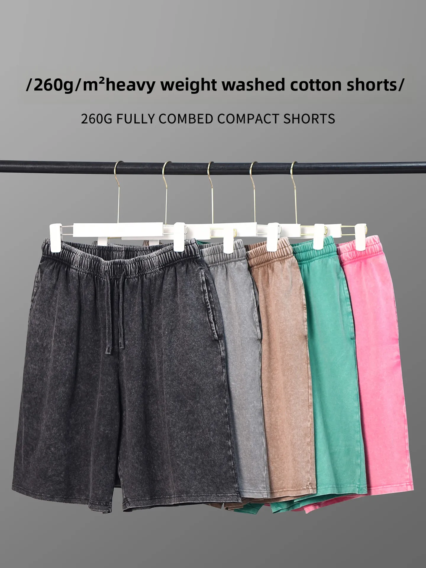 

Мужские летние спортивные брюки American Washed Out: свободные повседневные баскетбольные шорты-бермуды, модные прямые хлопковые брюки для молодежи
