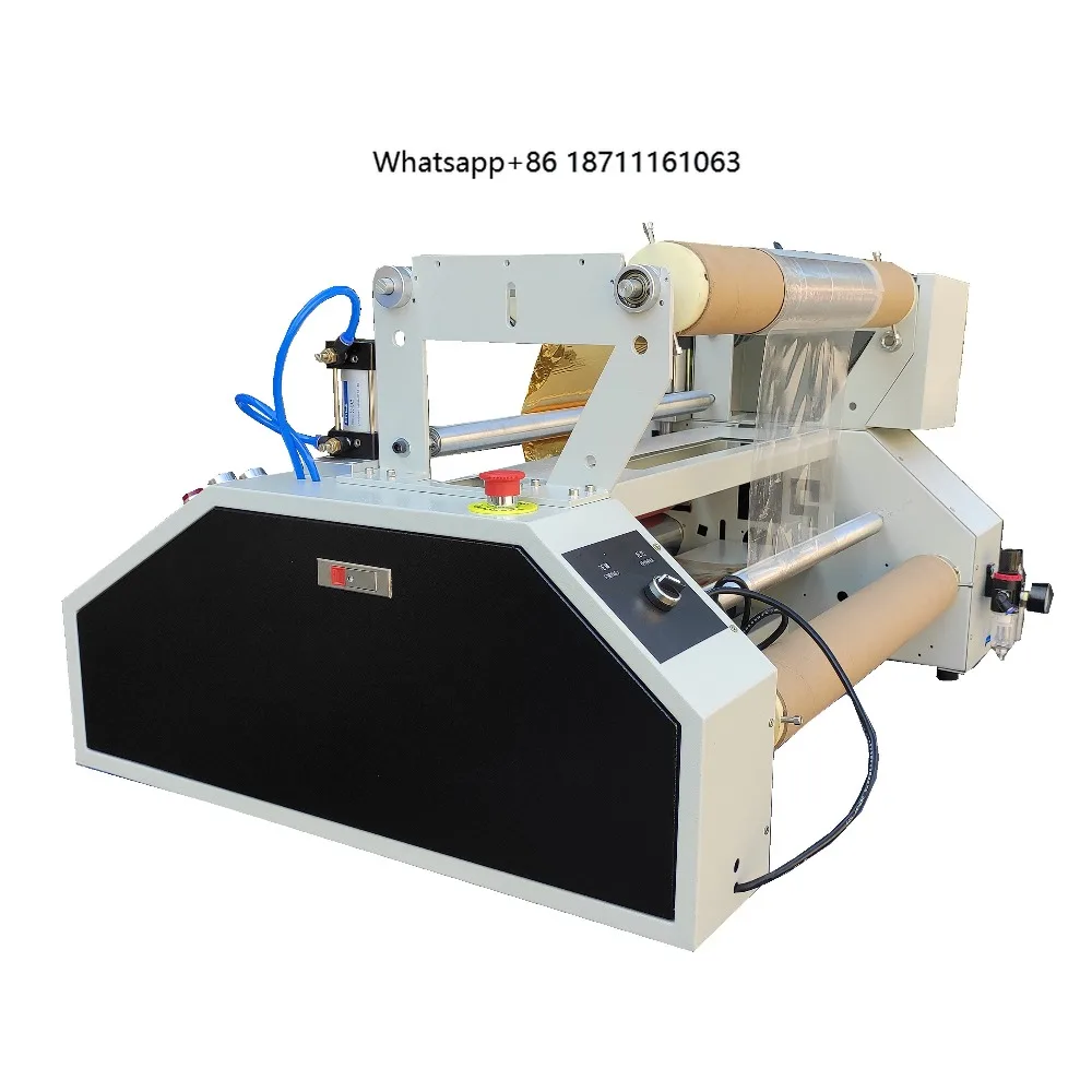 HY Semi-Automatic Digital Hot Stamping Machine 630mm 2200W 10mm Thickness 220V for Sample Making (1 Year Warranty)