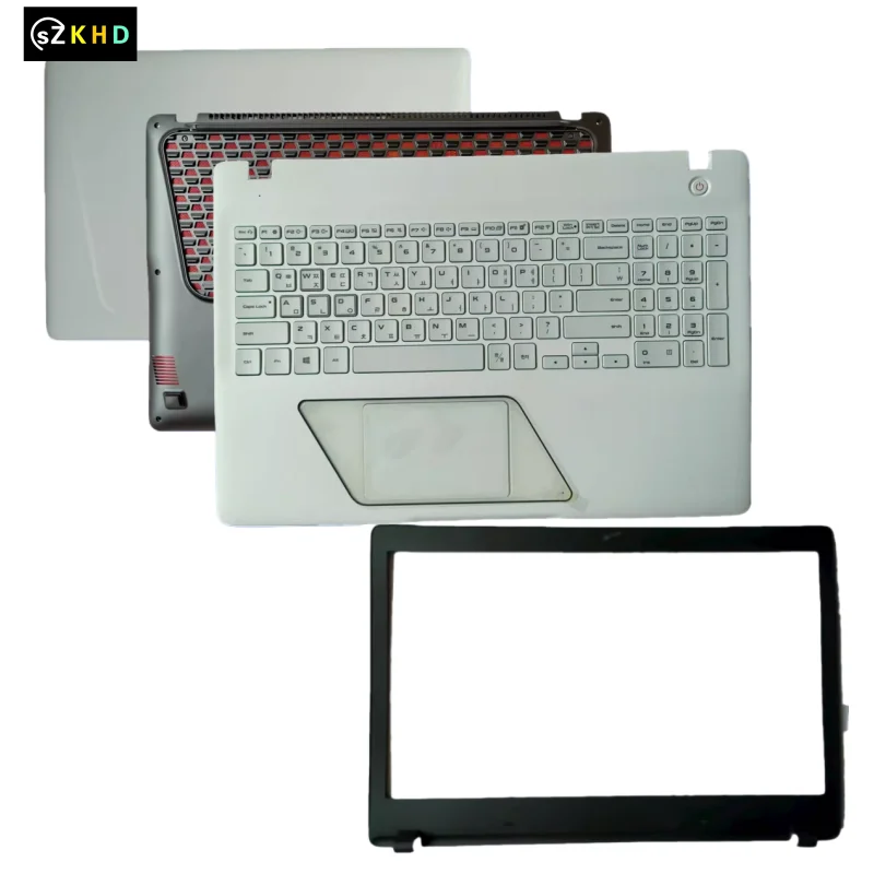 Orig New For Dragon Knight 8500GM 800G5M 810G5M 800G5W 800G5H Bezel Bottom Case Palmrest Cover Case Keyboard LCD Rear Back Cover