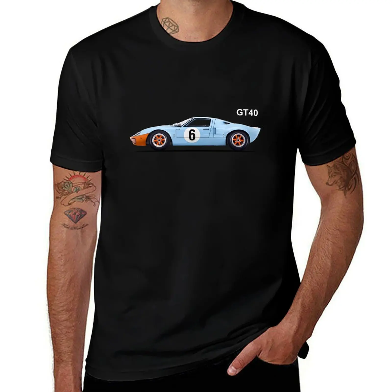 

The GT40 T-Shirt t shirts for man slim fit anime t shirts oversize T-Shirt