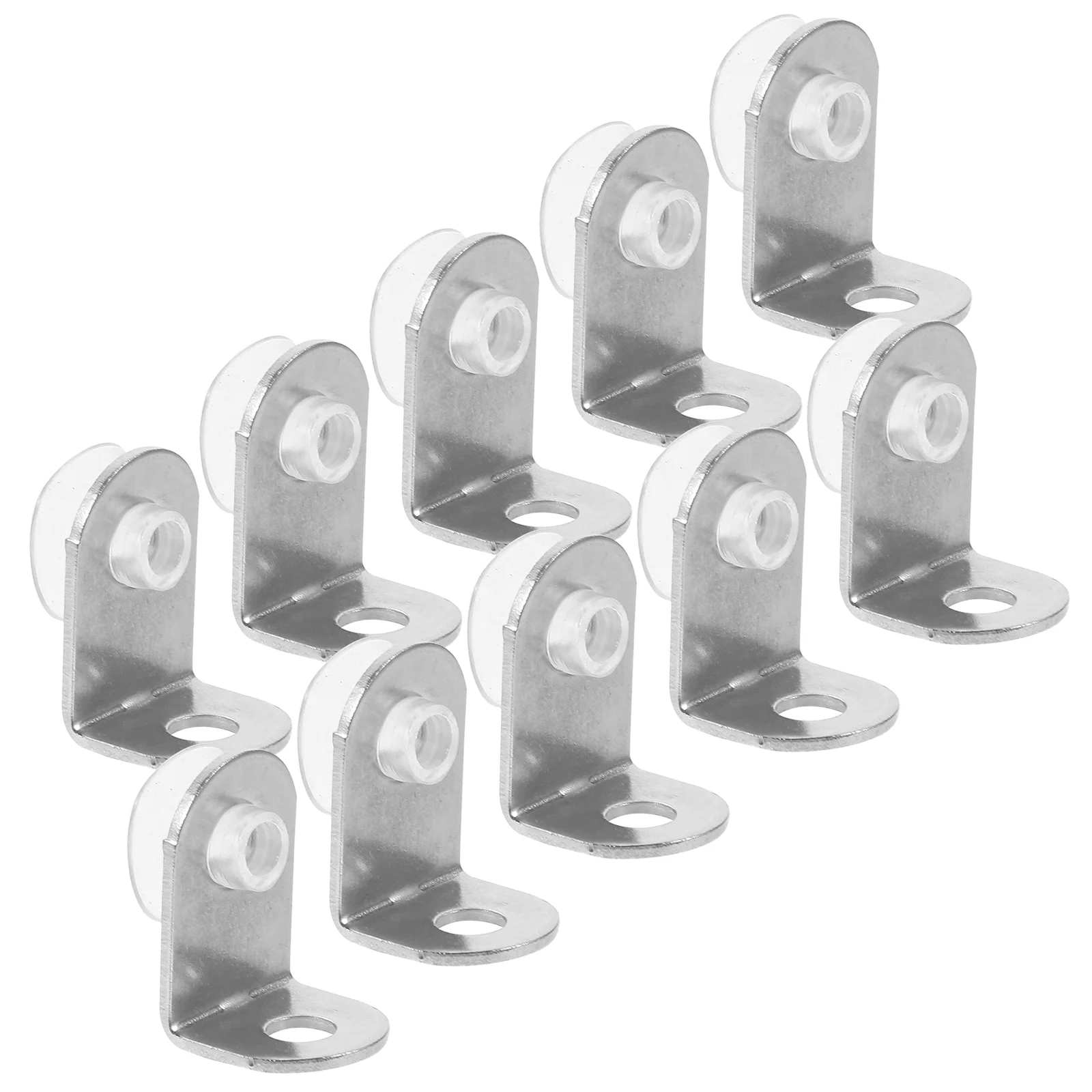 Small Corner Glass Holder Braces for Wood Wire Shelf Brackets Wall Dresser Mirror Shelves Right Angle Mounted