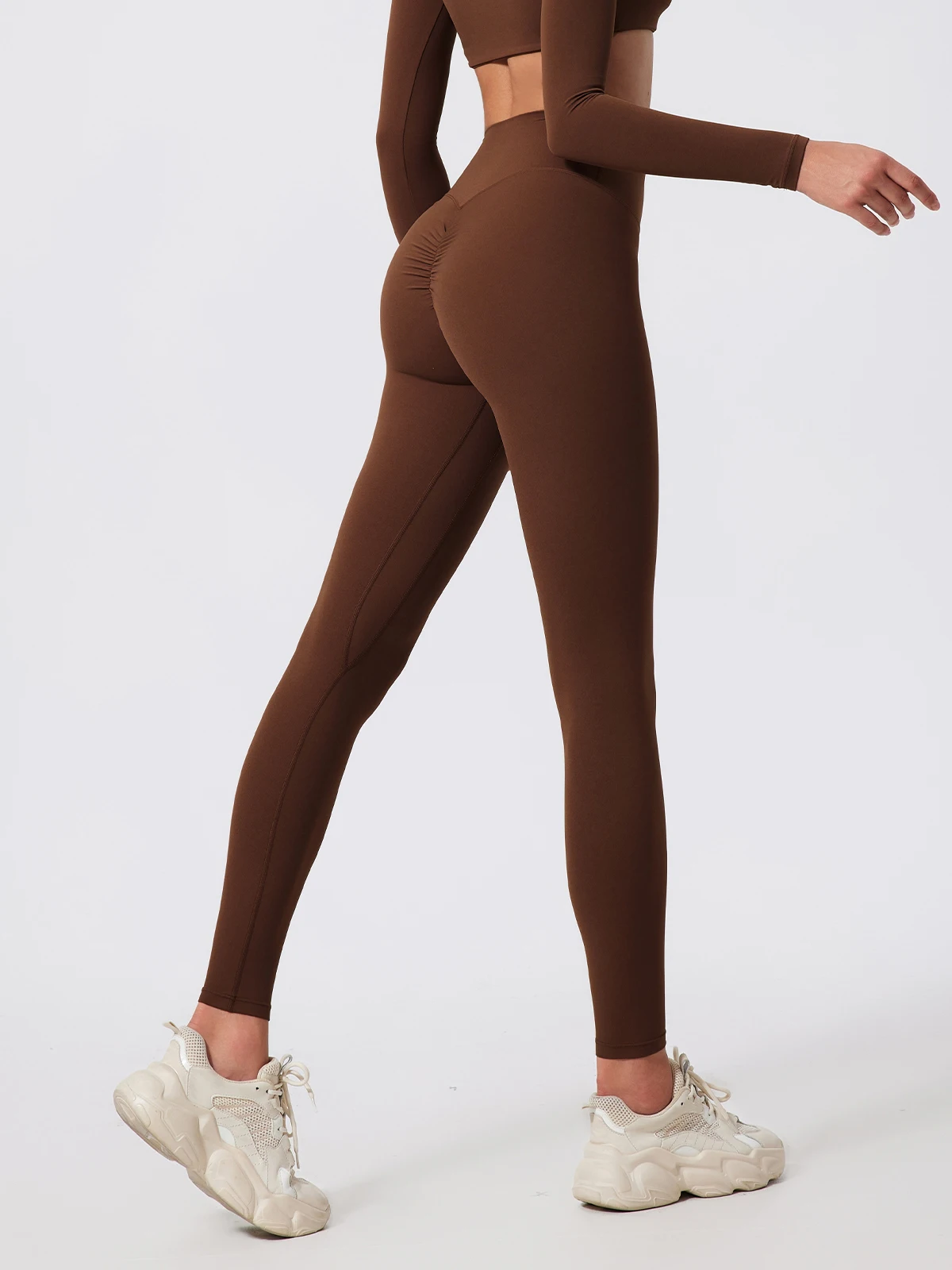Neue Sommer High-Waist Sport-Leggings für Damen, Atmungsaktive Enge Hosen, Outdoor-Sportbekleidung, Damen-Gym-Sporthosen, Yoga-Damenhosen – Detail 9