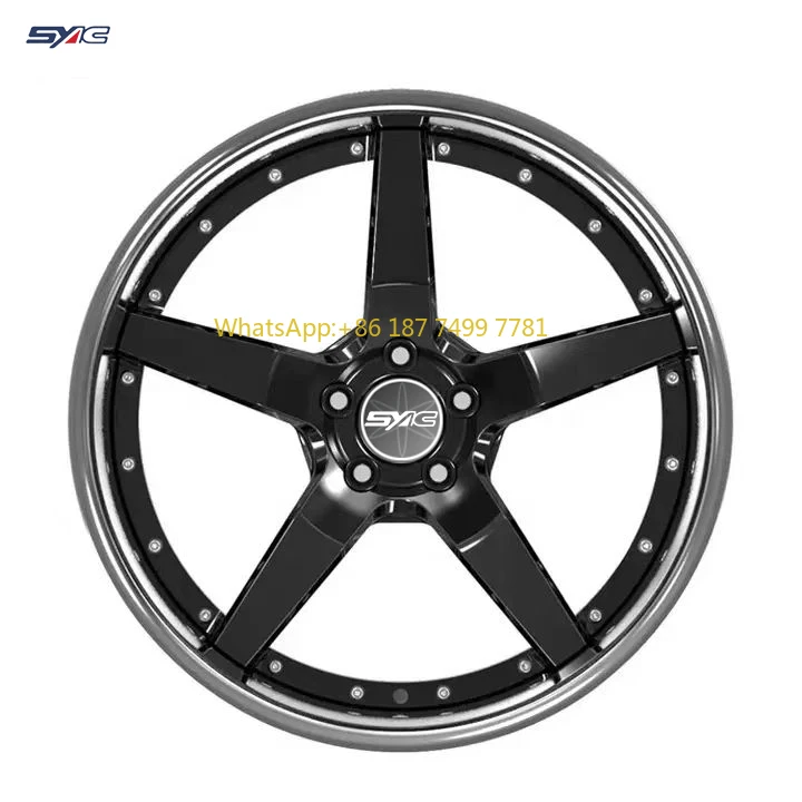 

SYAC 2PCS Customizable New 18-22 Inch Passenger Car Forged Wheels Aluminum Star Concave Modified Design