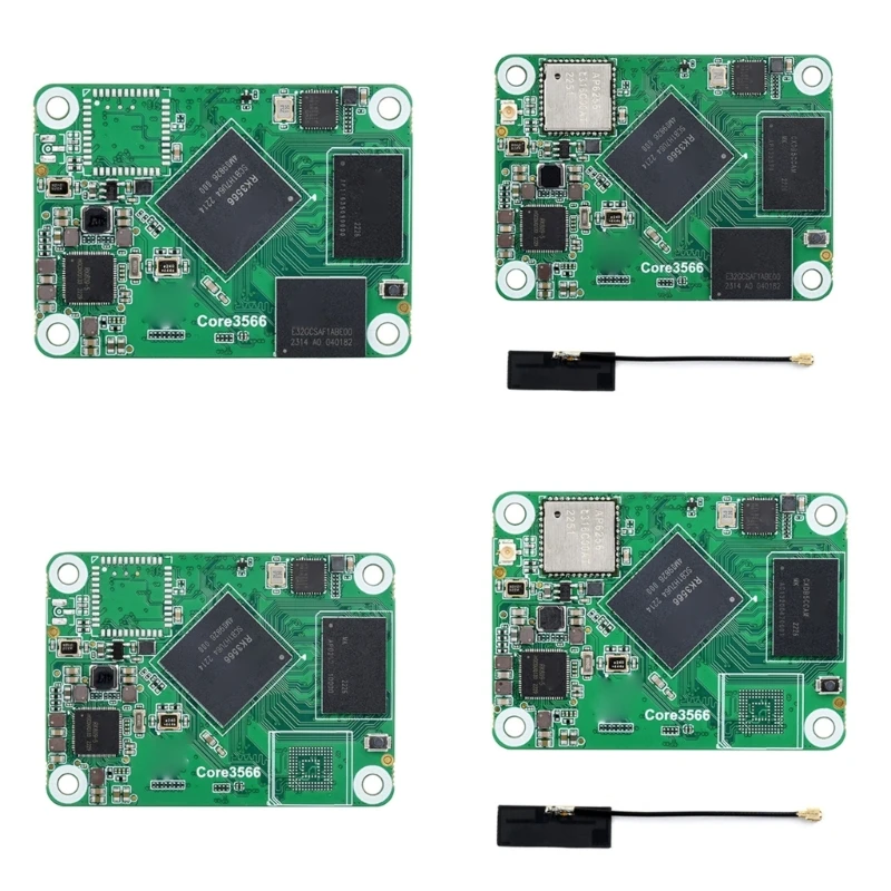 RK3566 Processor Board With Core3566 JD4 For Machine Learning Enthusiasts Dropship