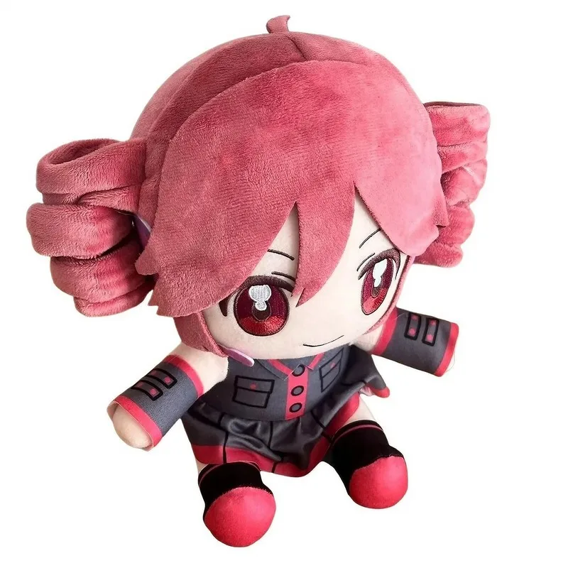 Anime Kasane Teto 20cm juguete de peluche muñeca de peluche suave linda chica Diva Vtuber figura de cantante Virtual ventilador regalo de cumpleaños dibujos animados Plushie