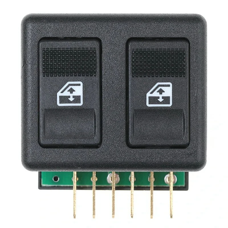 181449680 6 Pins Power Electric Single Window Switch for Fiat Uno Lancia Y10 1984- 2006