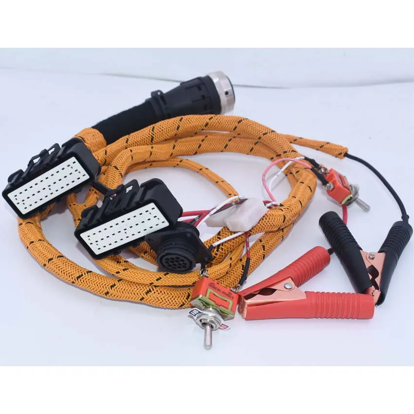 D6D D7D Engine Starting Test Cable for Volvo Excavator Computer Board Engine Wiring Harness Detection Harness