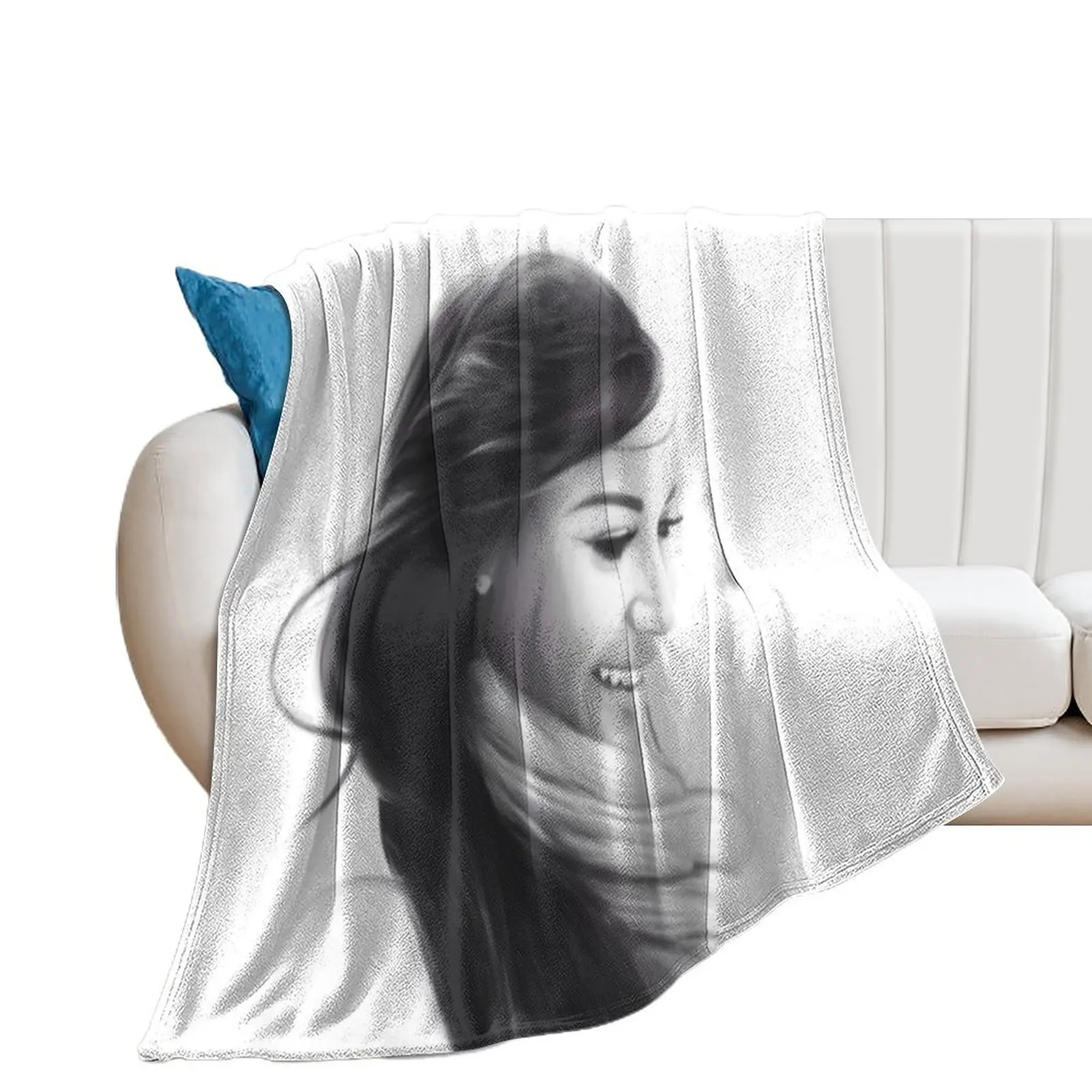 Naya Rivera Throw Blanket Heavy Decoratives valentine gift ideas Blankets