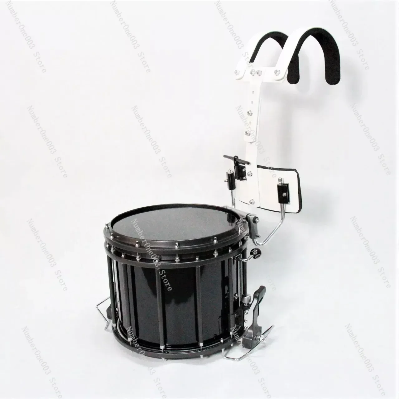 High Grade Drums Handmade Snare Drum Professional Black Snare Marching Drum