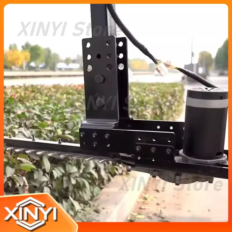 Electric Hedge Trimmer for Self-Propelled Landscape Trimmer Machine with Wireless Remote Control and Hydraulic System