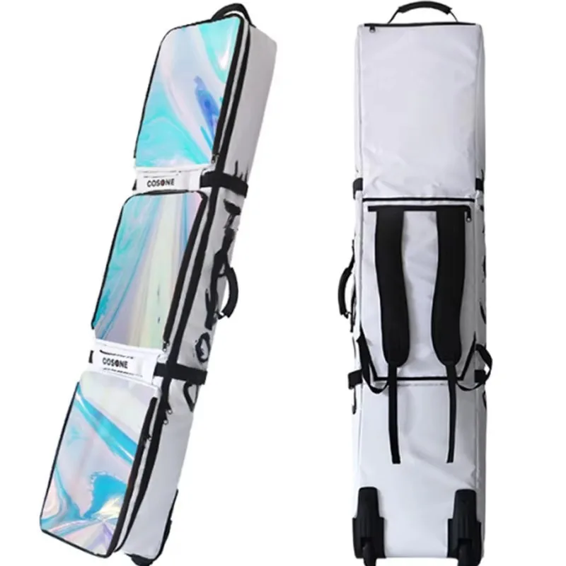 Large Capacity Waterproof Outdoor Snowboard Bag Ski Bag Wheels