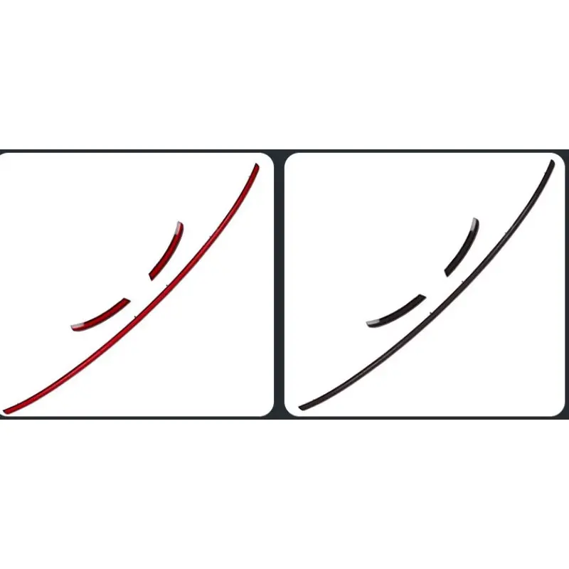 لأودي A6L من خلال نوع أضواء خلفية A6 2019-2021 ترقية C8 دليل بصري LED الديناميكي المتدفق ضوء الذيل مصباح اكسسوارات السيارات