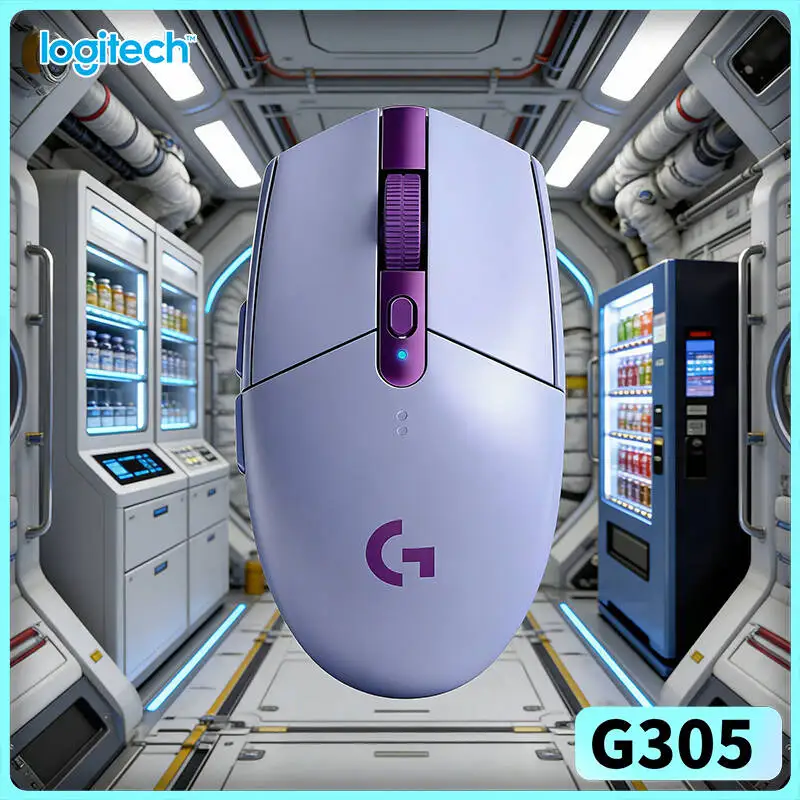 Logitech G305 LIGHTSPEED Wireless Game Mouse 6 Customizable Buttons Youth Gamer Preferred Gear PC Mac Gamers