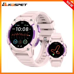 KOSPET TANK S2 GPS Smart Watches For Women Altimeter Barometer Compass Bluetooth Call AMOLED IP69K Waterproof Digital Smartwatch