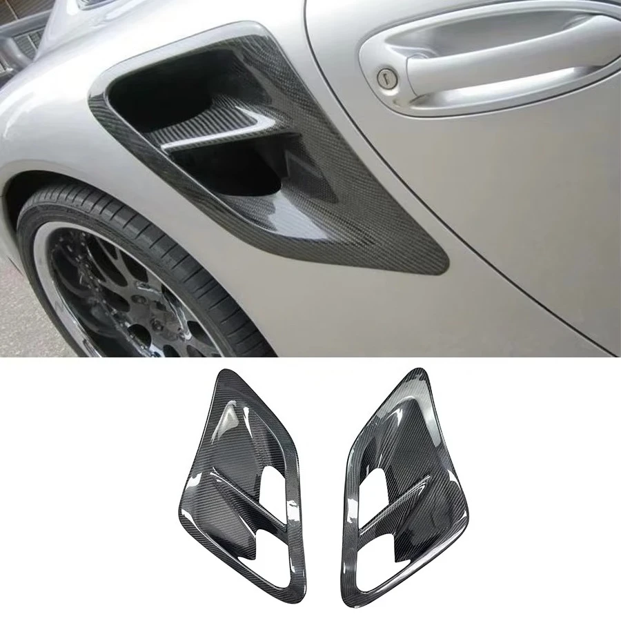 

Carbon Fiber Rear Fenders Vent Trim 2005-2008 for 911 997 Air Intake Cover Bodykit Rear Side Vents for Body Parts