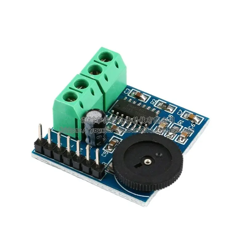 PAM8403 Dual Channel Mini Digital Amplifier Module PCB Board with Volume Adjustment for Audio Projects
