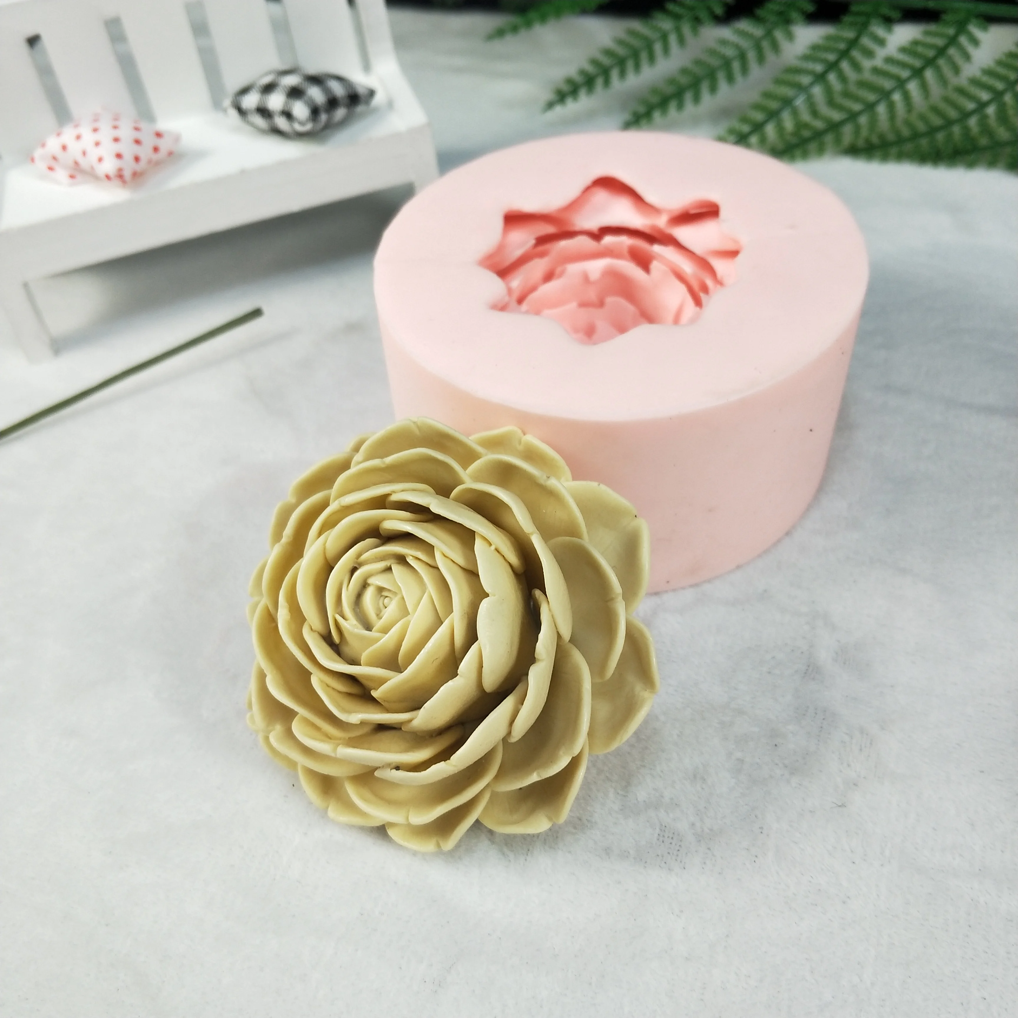 3D Rose Flower Silicone Mold, DIY Cake Decorating Tools, Cupcake, Jelly Candle, Handmade Craft, Wedding Decoration