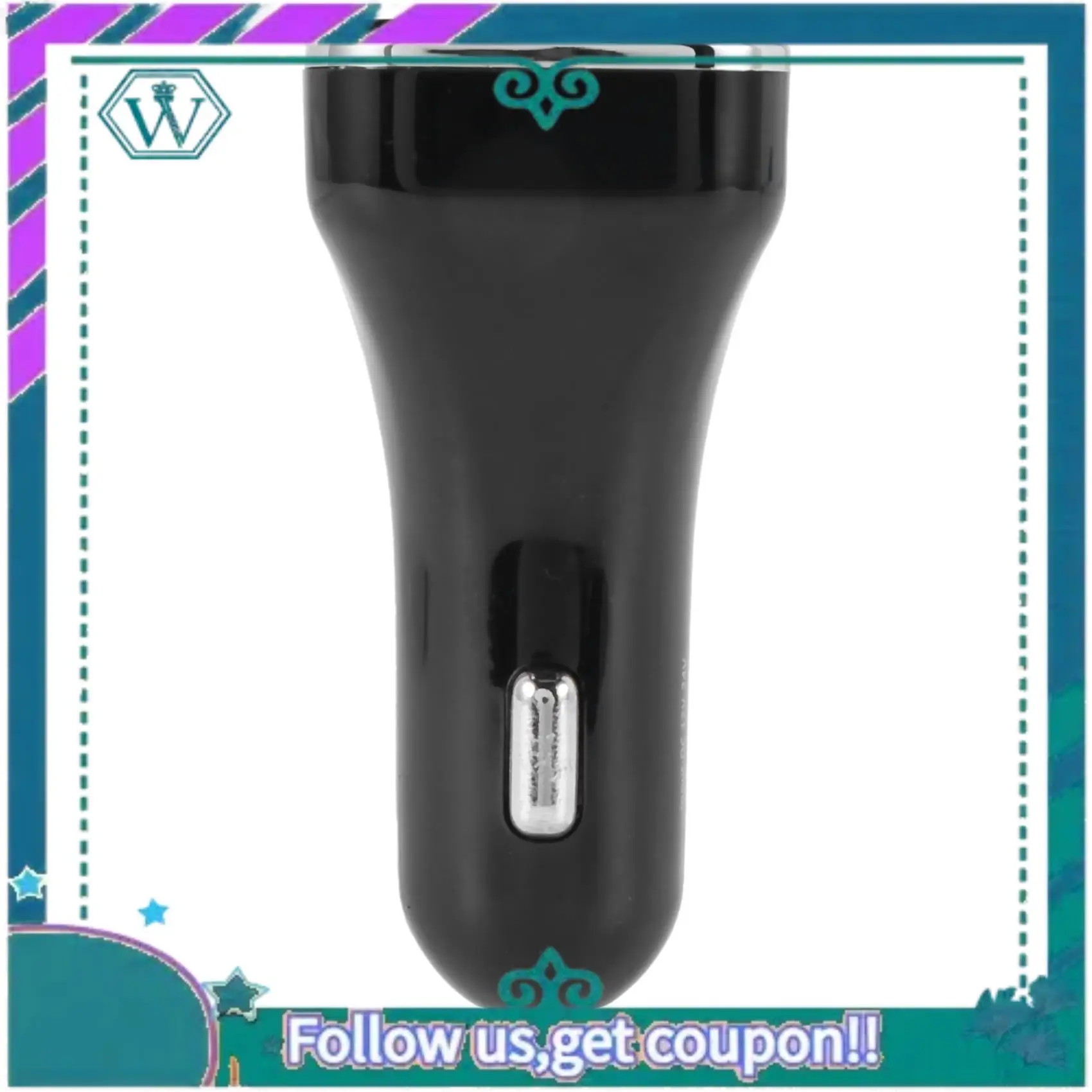 

AA92-Автомобильное зарядное устройство, вольтметр, монитор автомобильного аккумулятора со светодиодным дисплеем напряжения и ампер, для Iphone 11/Xs, Galaxy S20/S10