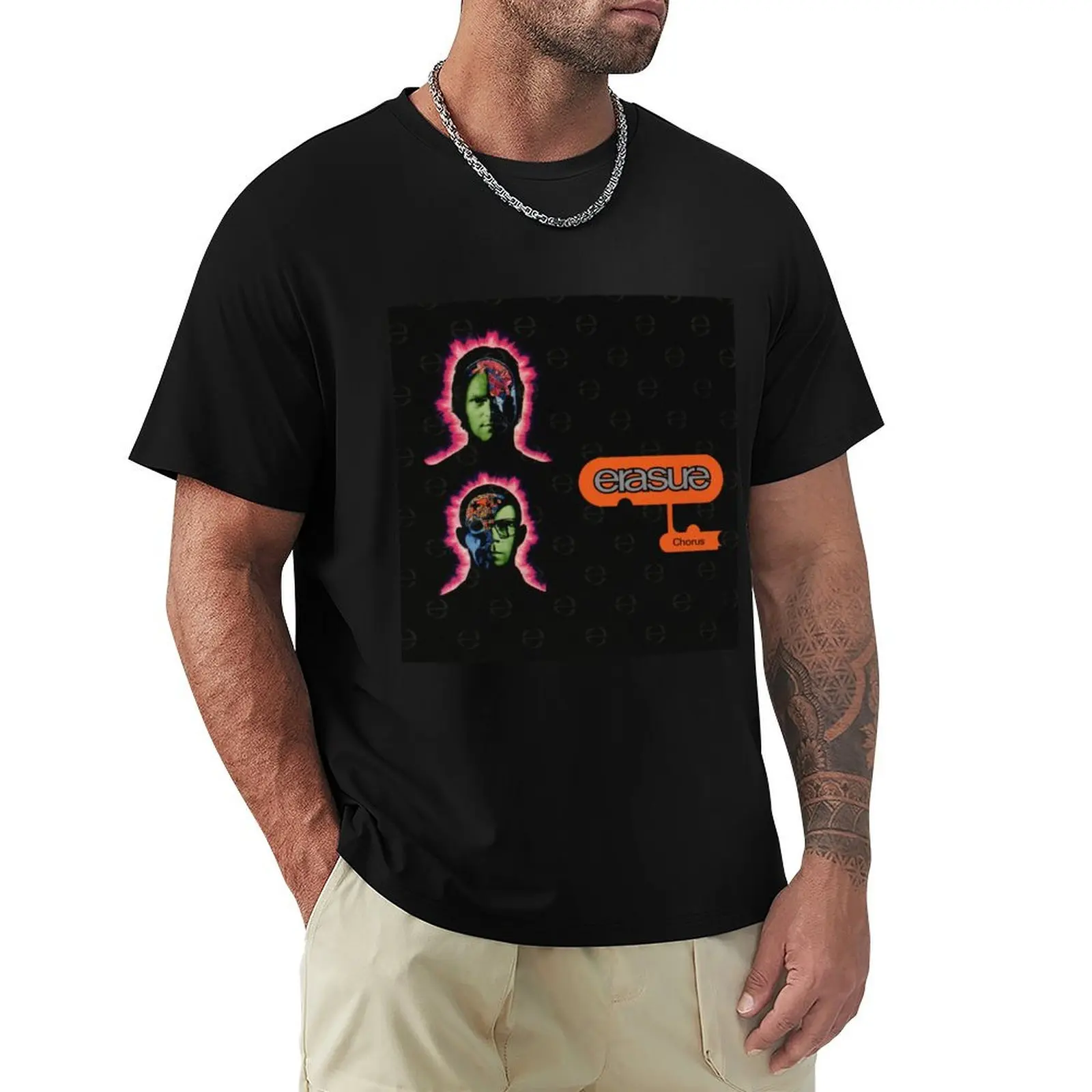 Erasure chorus T-Shirt man t shirt cotton high quality T-Shirt