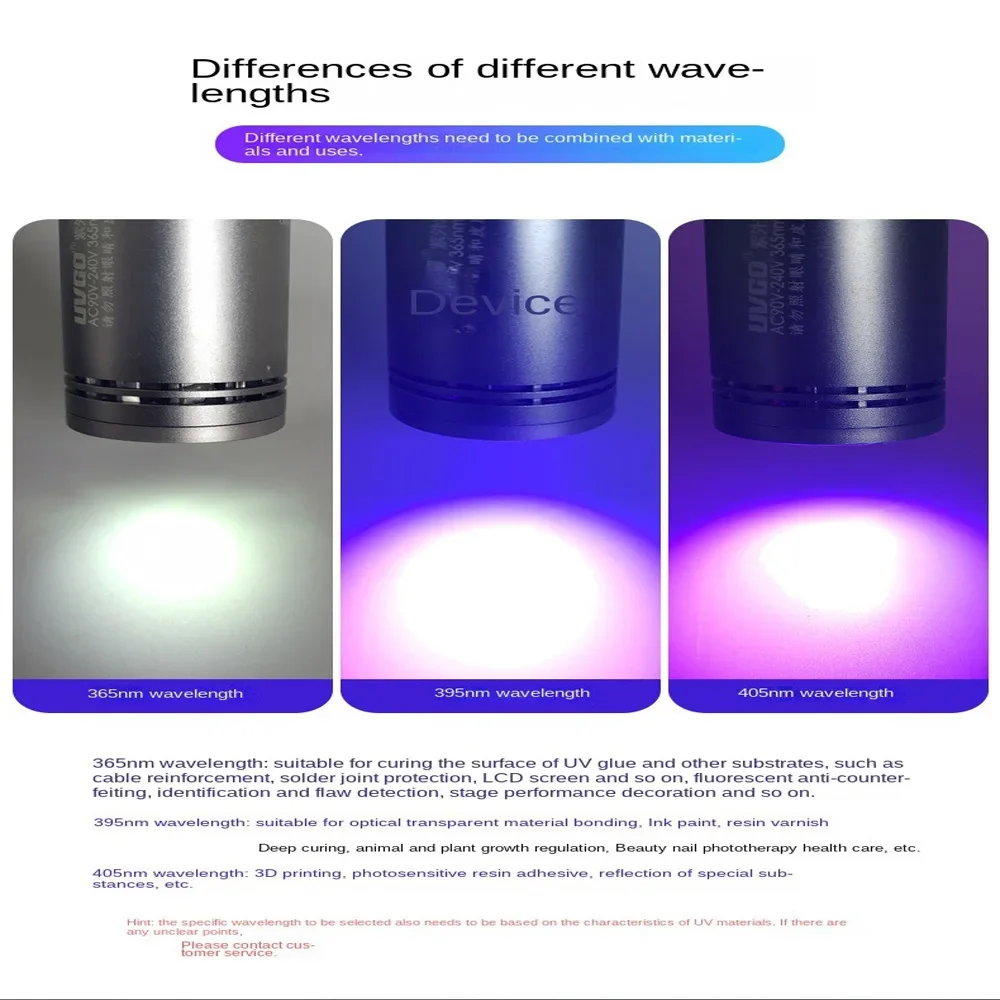 لطيفة فائقة القوة 600 واط 39nm 40nm LED الأشعة فوق البنفسجية علاج مصباح الأشعة فوق البنفسجية بدون ظل الغراء كريستال قطرة الغراء الراتنج طلاء حبر علاج