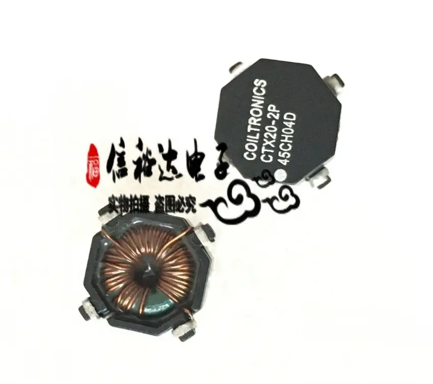 10pcs/ CTX20-2P 300V isolation noise filter 1:1 parallel series coupling inductor 20UH 1.5A